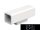 UNIVERSO Gipsz fali lámpa 2xGU10 250x75x100mm IP20 fehér