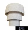 UNIVERSO Gipsz fali lámpa 1xE14 215x205x105mm IP20 fehér 