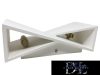 UNIVERSO Gipsz fali lámpa 2xG9 300x105mm IP20 fehér 