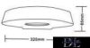 UNIVERSO Gipsz fali lámpa 1xR7S 320x65mm IP20 fehér
