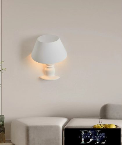 UNIVERSO Gipsz fali lámpa 1xE14 240x140x300mm IP20 fehér