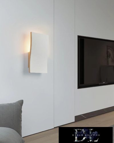 UNIVERSO Gipsz fali lámpa 1xE14 295x170x70mm IP20 fehér 