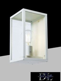 UNIVERSO Kültéri fali lámpa 1xE27 max.15w IP44 fehér 120x120x220mm 5év