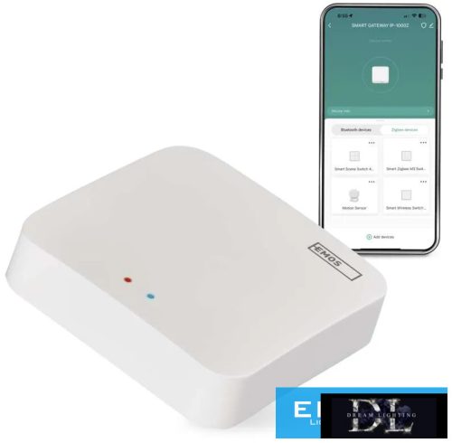 EMOS GoSmart Multifunkcionális ZigBee Gateway IP-1000Z Bluetooth-al és wifivel