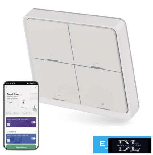EMOS GoSmart Okos hordozható 4 funkciós szcenárió kapcsoló ZigBee