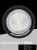 UNIVERSO Csarnok világítás 150w 13500lm 4000k D298x96mm IP65 fekete