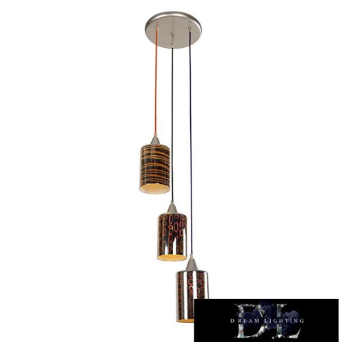 ELDLUX TURA függeszték 3×E27 színes