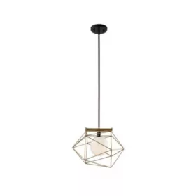 ELDLUX ELDGEOX függeszték fekete/arany E27