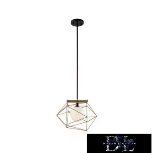 ELDLUX ELDGEOX függeszték fekete/arany E27