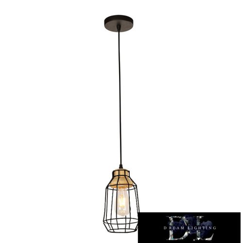 ELDLUX KETREC függeszték E27 fekete