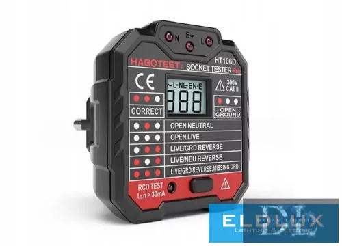 Habotest aljzat teszter digitális kijelzővel