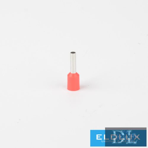 ELDLUX Szigetelt érvéghüvely, piros, 1.5mm², 30db/csomag