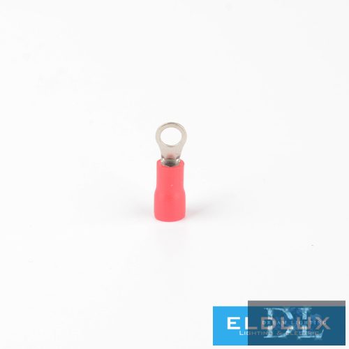 ELDLUX Szigetelt szemes saru, piros, 0.5-1mm², 30db/csomag