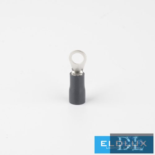 ELDLUX Szigetelt szemes saru, fekete, 2.5-4mm², 30db/csomag