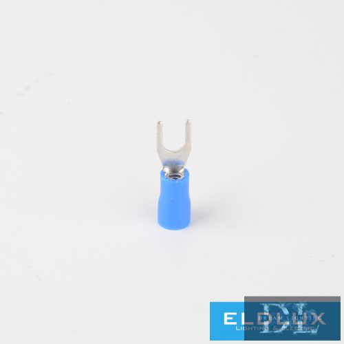ELDLUX Szigetelt villás saru, kék, 1.5-2.5mm², 30db/csomag