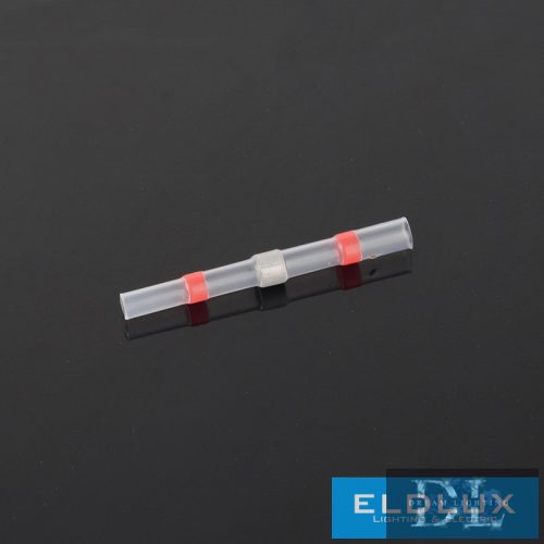 ELDLUX Hőre zsugorodó hüvely ónnal, Piros, 0.5-1.5mm², 30db/csomag