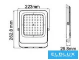 UNIVERSO LED reflektor 100w 8000lm CCT.kap 120° IP65 fekete 223x263x30mm