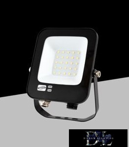 UNIVERSO LED reflektor 20w 1600lm 6500k 120° IP65 fekete 116x141x26mm