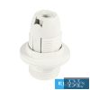 ELDLUX K314B E14 foglalat 2db gyűrűvel fehér