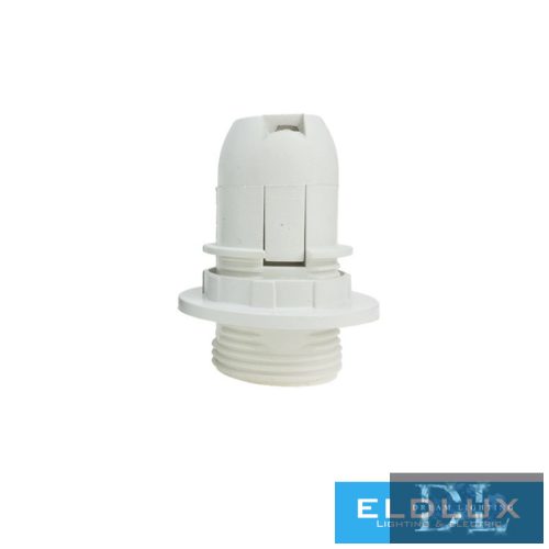 ELDLUX K314C E14 foglalat gyűrűvel fehér