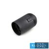 ELDLUX K327W E27 foglalat fekete