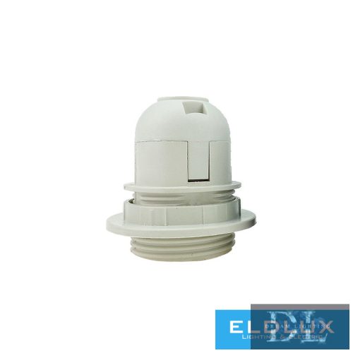 ELDLUX K327Y E27 foglalat gyűrűvel fehér