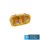 KOPOS Gipszkarton szerelvénydoboz gumis 2-es ovális 138mmx 68mm x műanyag sárga csavarral KPL