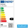 ELDLUX LED lámpatest 40w 3600lm 4000k IP20