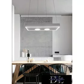   UNIVERSO Függeszték 40w 3200lm 6500k IP20 Fehér 600x250x1200mm