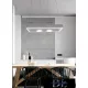UNIVERSO Függeszték 40w 3200lm 6500k IP20 Fehér 600x250x1200mm