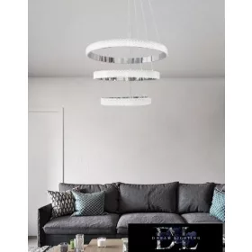   UNIVERSO Függeszték LED 62w 8400lm 6500k IP20 500+400+300mm fehér
