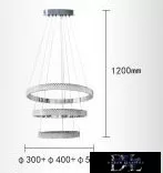 UNIVERSO Függeszték LED 62w 8400lm 6500k IP20 500+400+300mm fehér