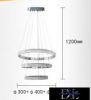 UNIVERSO Függeszték LED 62w 8400lm 4000k IP20 500+400+300mm fehér