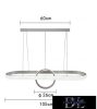 UNIVERSO Függeszték 54w 4320lm 3000k IP20 Fehér D1050x260mm