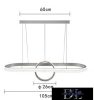 UNIVERSO Függeszték 54w 4320lm 6500k IP20 Fehér D1050x260mm
