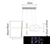 UNIVERSO Függeszték 48w 3840lm 6500k 1090mm IP20 fehér