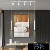 UNIVERSO Egyfázisú sínhez függeszték COB LED 3W 300lm 4000K ∅32x400mm IP20 fehér