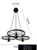 UNIVERSO Függeszték 3xE27 IP20 D590x1200mm fekete