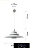 UNIVERSO Függeszték 1xE27 IP20 D400x1380mm fehér