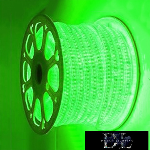 ELDLUX Flexibilis LED szalag AC:220V 2835-120D-10MM 7.6w/M zöld IP65