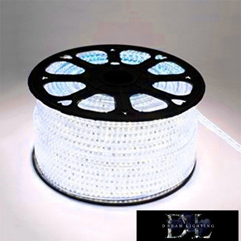 ELDLUX Flexibilis LED szalag AC:220V 2835-120D-10MM 7.6w/M jégkék IP65