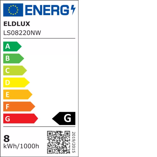 ELDLUX Flexibilis LED szalag AC:220V 2835-120D-10MM 7.6w/M 4000K IP65