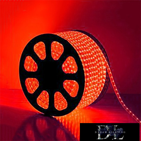 ELDLUX Flexibilis LED szalag AC:220V 2835-120D-10MM 7.6w/M piros IP65