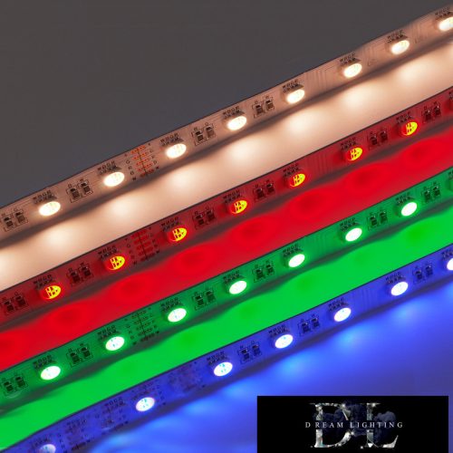 ELDLUX 24v-os RGBW LED szalag 19.5w 470lm RGB+6500K IP20 10m 