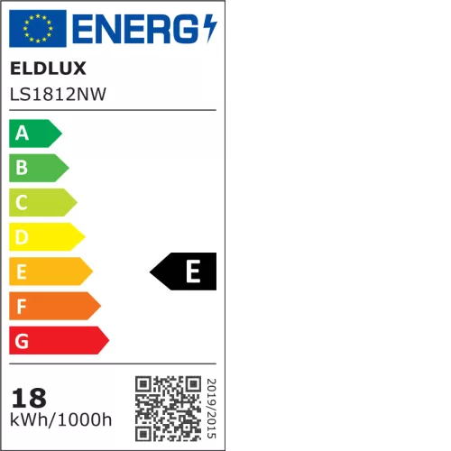 ELDLUX LED szalag DC:12V 2835-240D-10MM Max 18w/M 2160lm/M 4000K IP20 5m