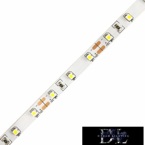 UNO LED12V-os LED szalag 3528-60D 4.8W/m 6500K IP20 5m/csomag