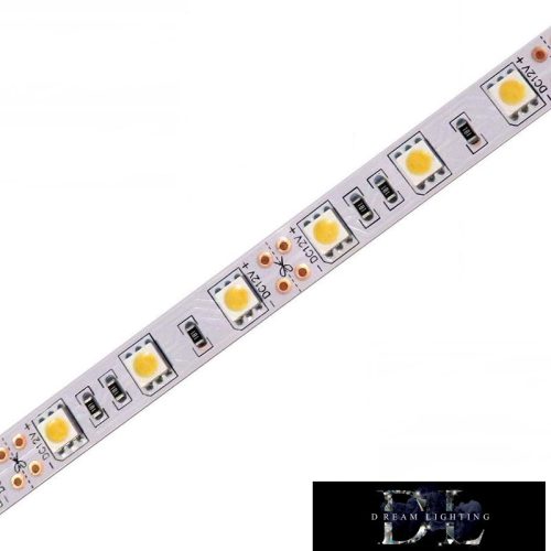 UNO LED12V-os LED szalag 5050-60D 14.4W/m 3000K IP20 5m/csomag