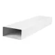 5010 FLAT PVC LEVEGŐ CSŐ 55X110X1000 /K1/