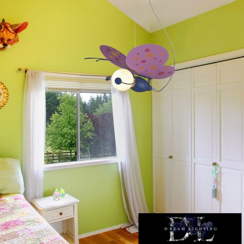 ELDLUX OLAF gyerek csillár E27 Lila