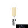 MODEE LED Izzó Filament Gyertya (Candle) C35 7W E14 360° 2700K (806 lumen) dimm.